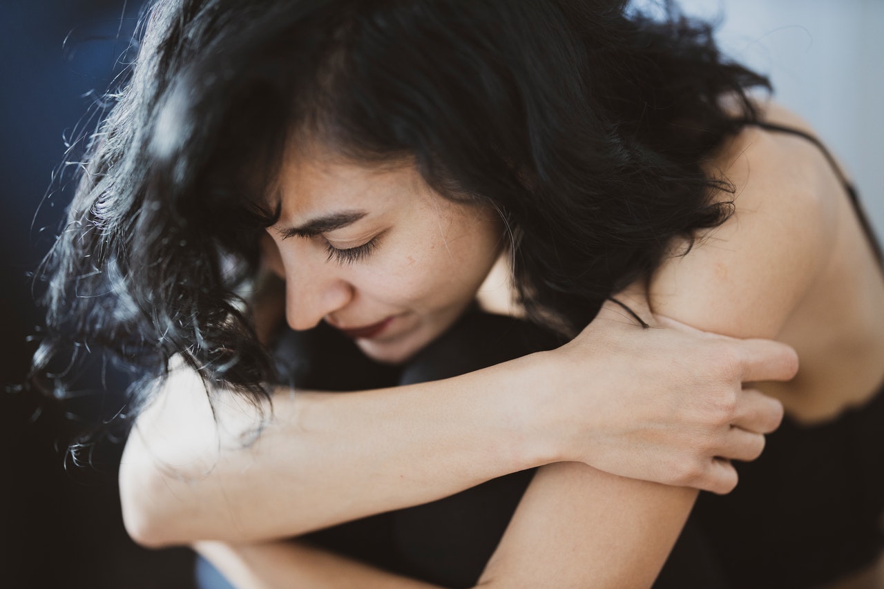 woman feeling stressed and anxious